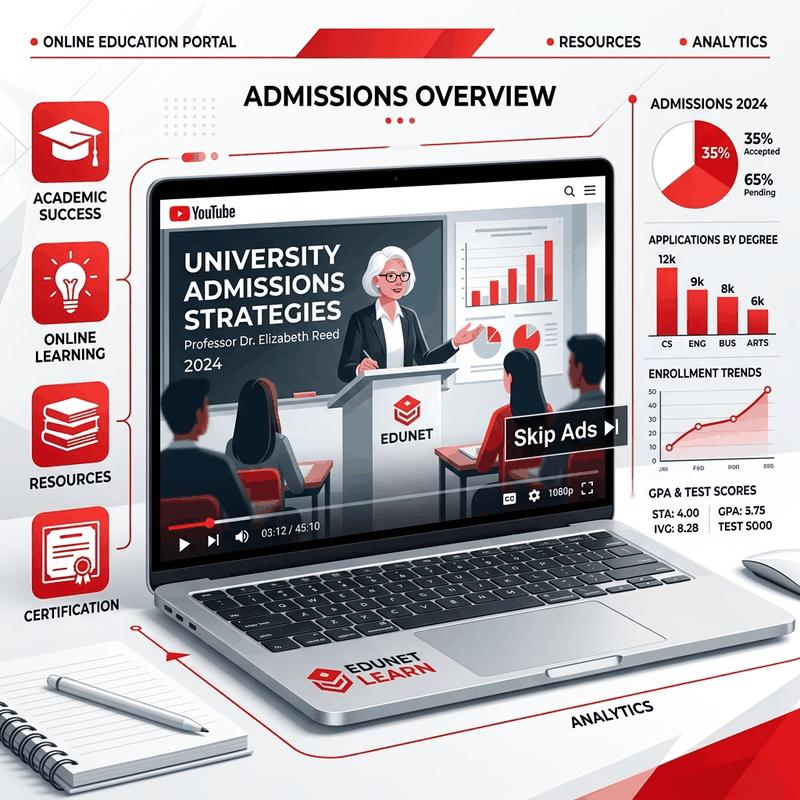 YouTube Ads and video enrollment funnel strategy for coaching institutes in Indore